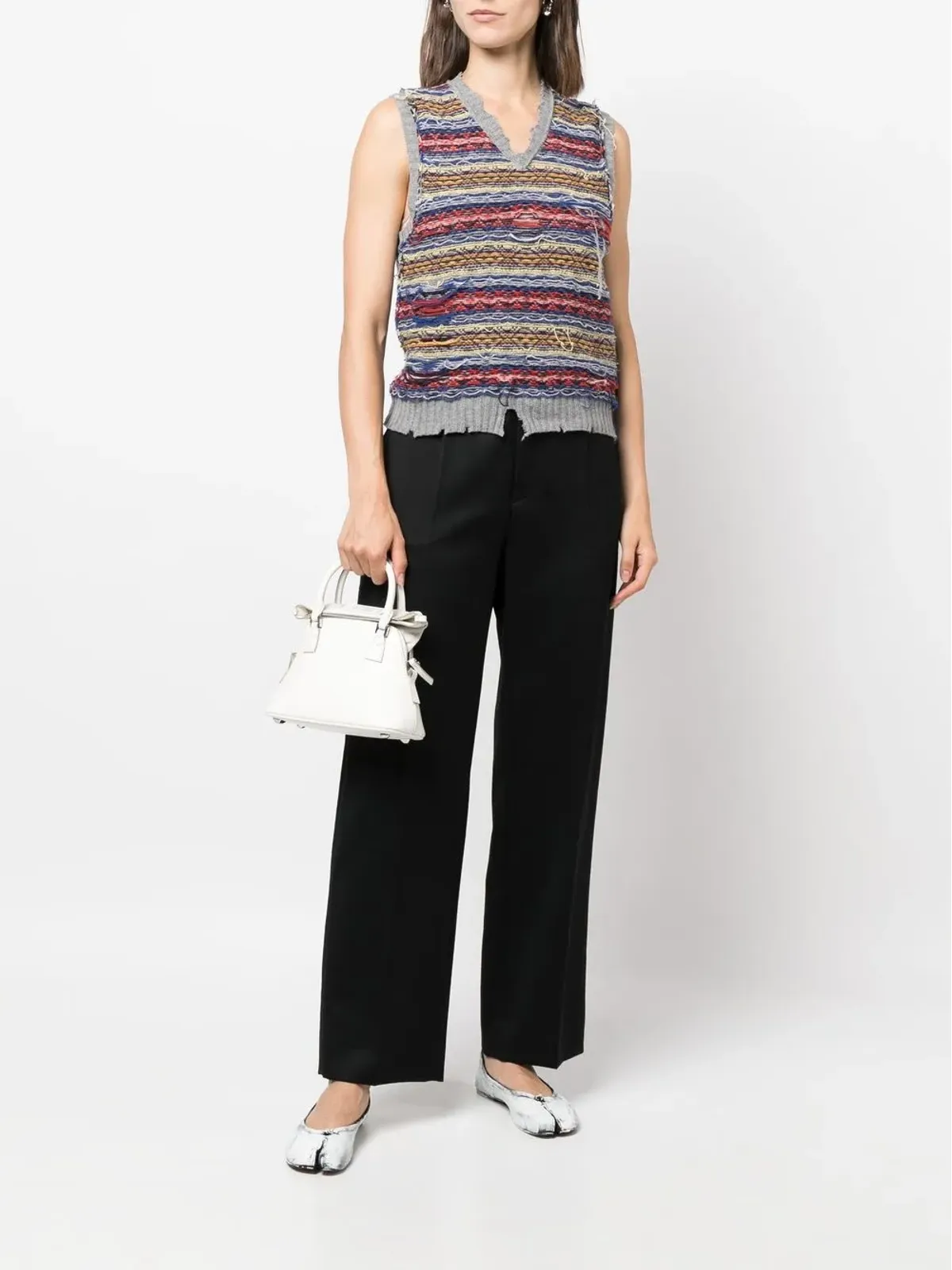 Maison Margiela マイクロ5AC クラシック トップハンドバッグ - 画像2