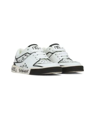 Dolce & Gabbana Kids グラフィティプリント ローカット スニーカー - サムネイル1