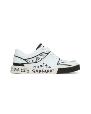 Dolce & Gabbana Kids グラフィティプリント ローカット スニーカー - サムネイル2