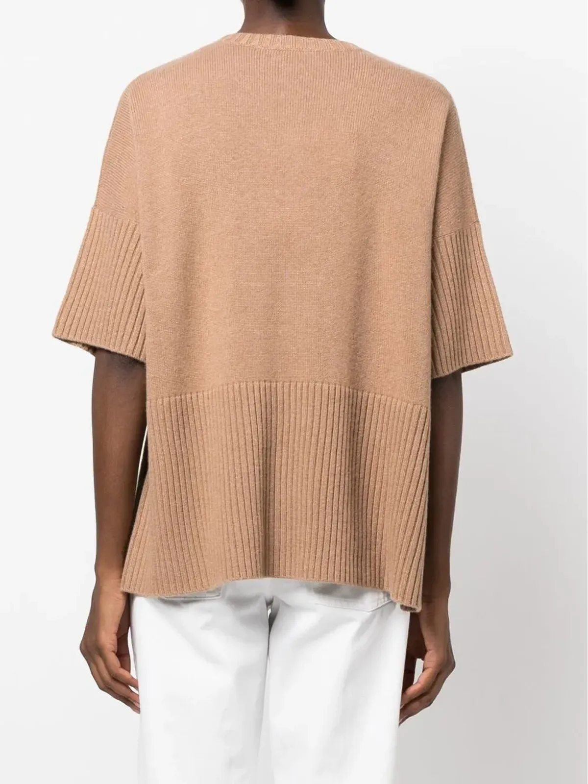 Max Mara カシミヤ混紡ニットトップ - 画像4