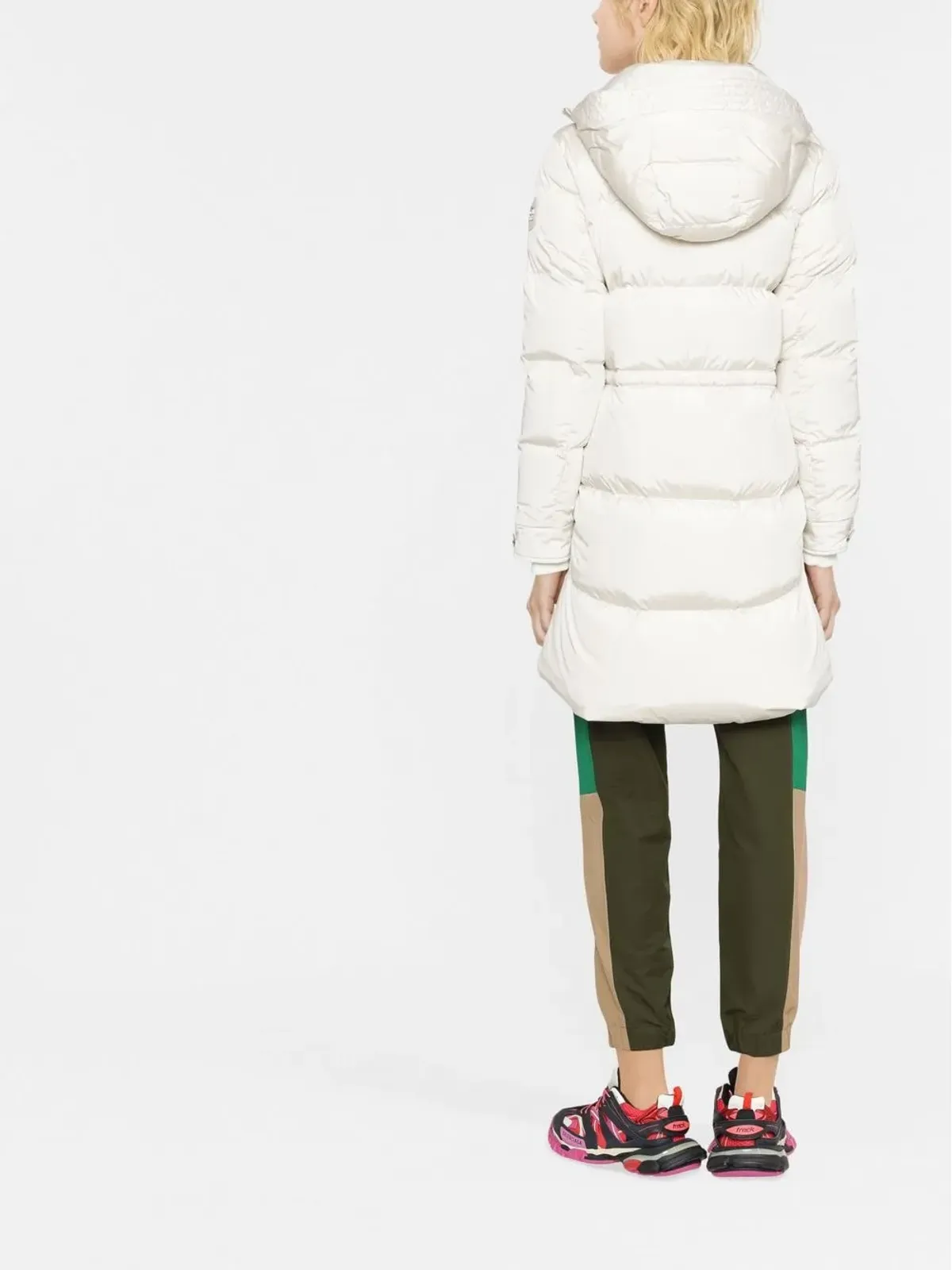 Woolrich アルセア フェザー ダウン フード付きパーカ - 画像4