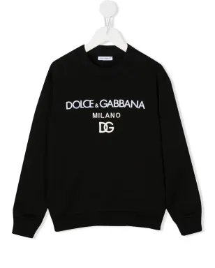 Dolce & Gabbana Kids 刺繍ロゴ入りジャンパー - サムネイル1