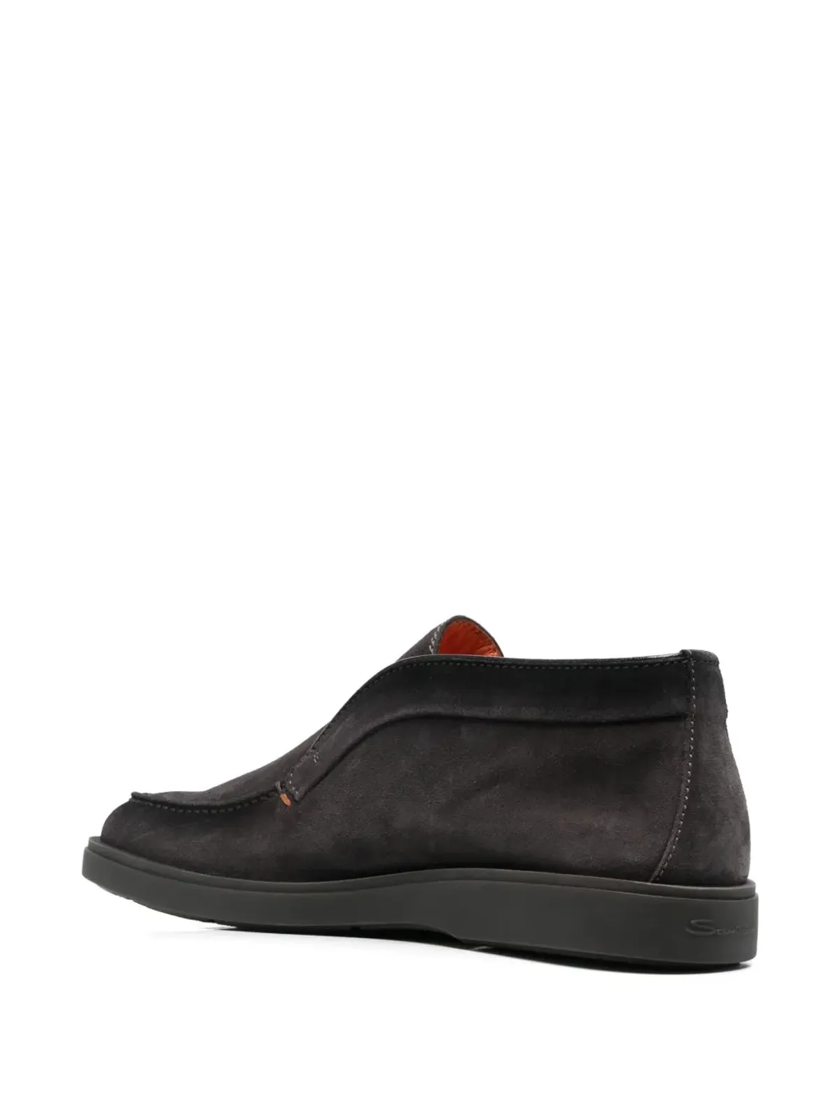 Santoni ドラゴン スエード ブーツ - 画像4