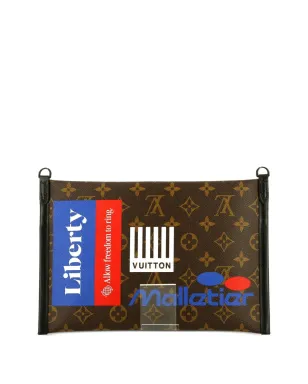 Louis Vuitton Pre-Owned ダブルフラット・モノグラム・メッセンジャーバッグ - サムネイル2