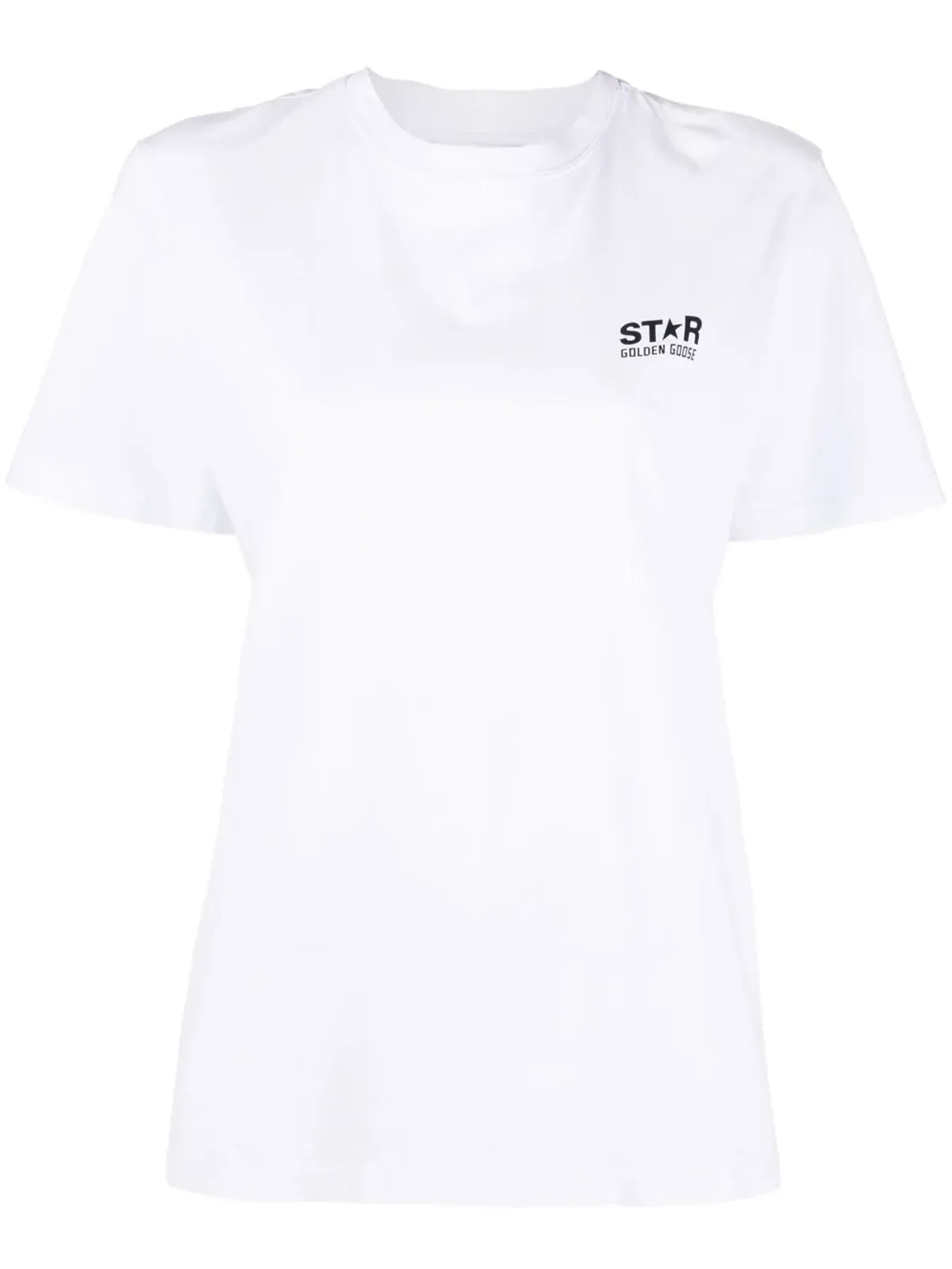 Golden Goose 星柄プリント 半袖Tシャツ - White - 画像1