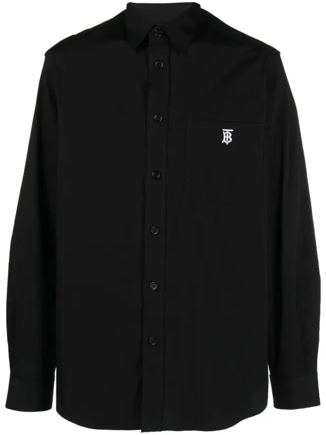Burberry Burberry ロゴ刺繍シャツの商品画像