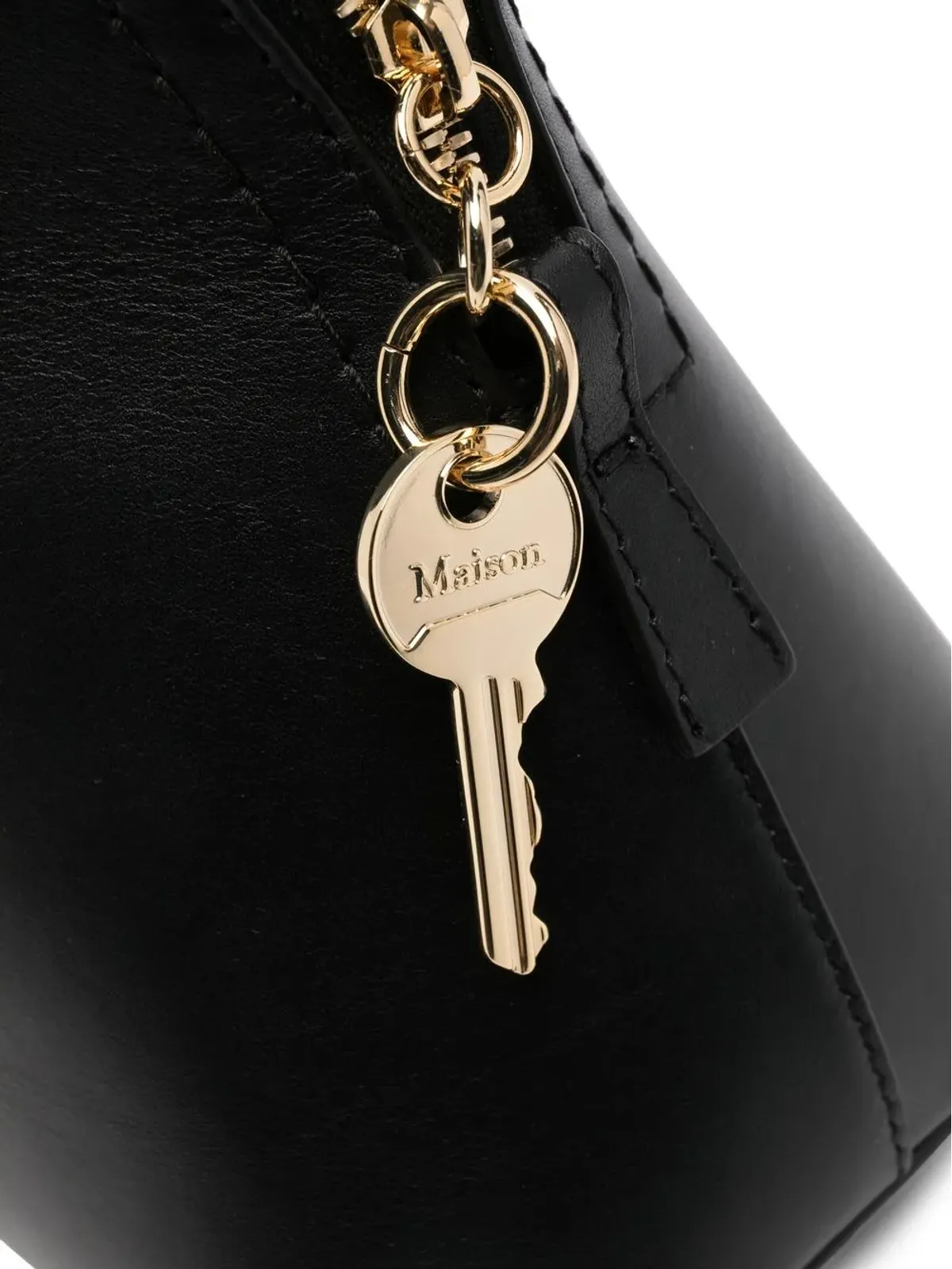 Maison Margiela 5AC トップハンドルバッグ ブラック - 画像5