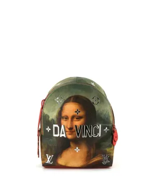 Louis Vuitton Pre-Owned 2017 Jeff Koons Mona Lisa バックパック - サムネイル1