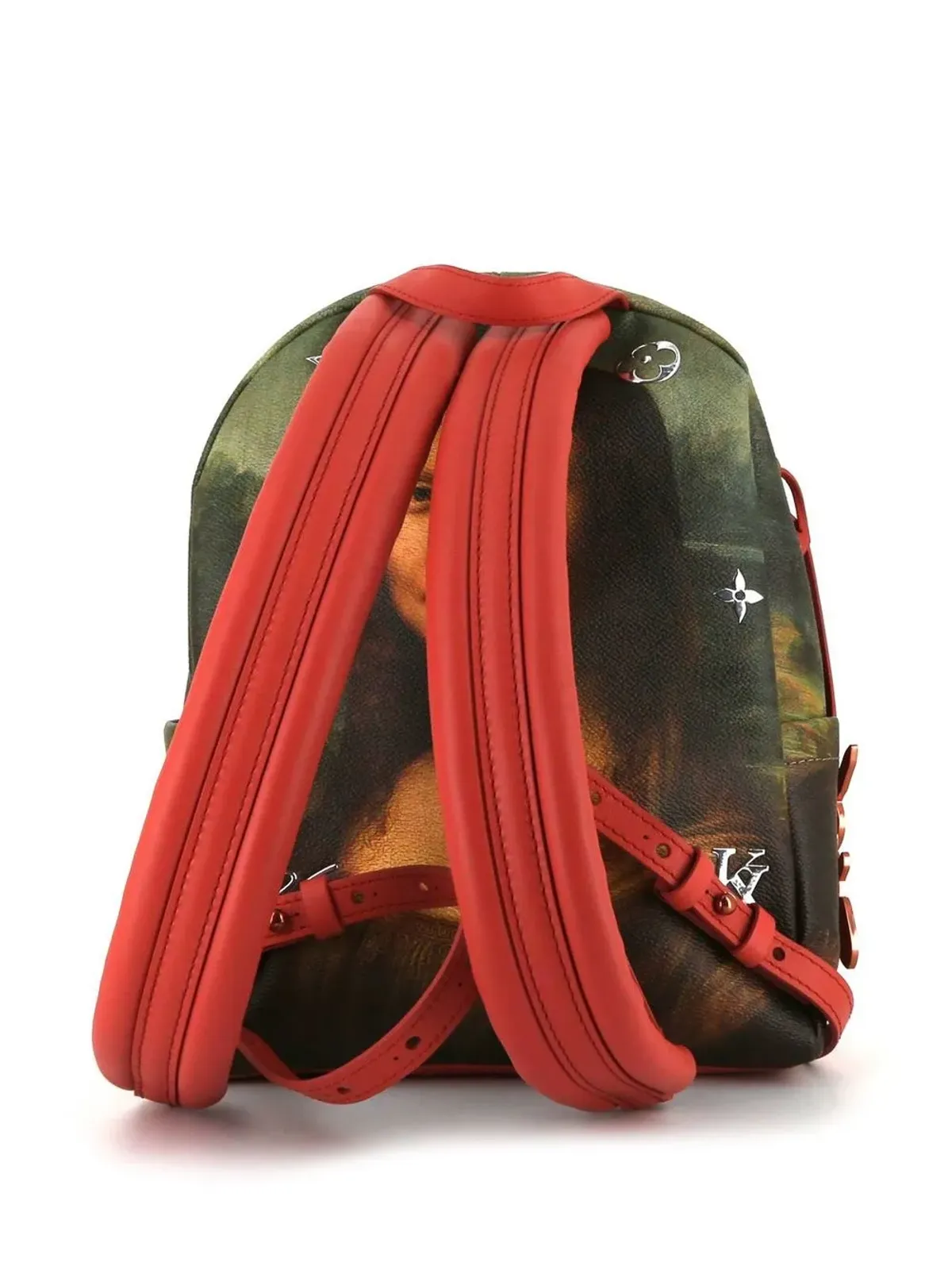 Louis Vuitton Pre-Owned 2017 Jeff Koons Mona Lisa バックパック - 画像2