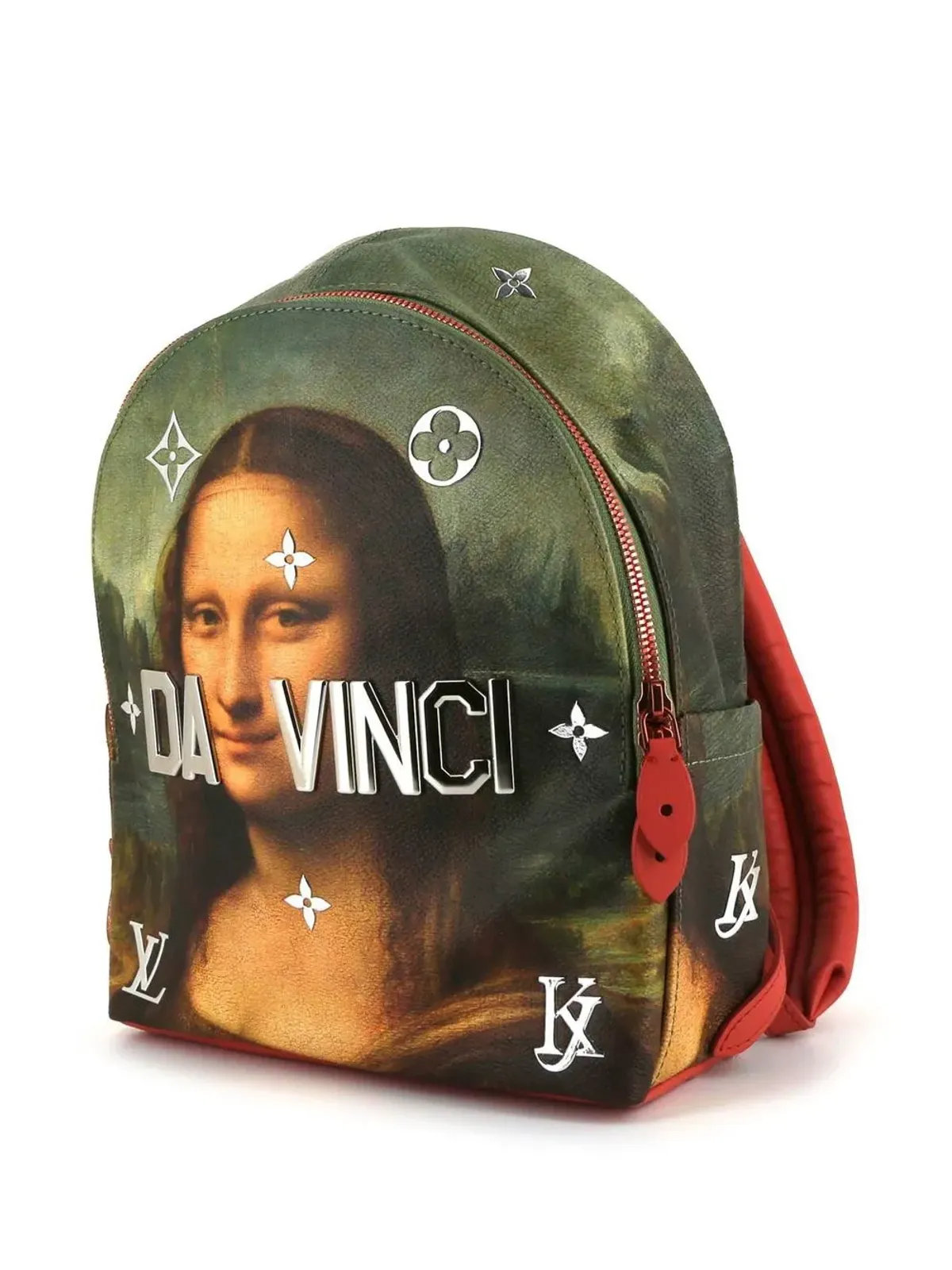 Louis Vuitton Pre-Owned 2017 Jeff Koons Mona Lisa バックパック - 画像3