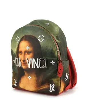 Louis Vuitton Pre-Owned 2017 Jeff Koons Mona Lisa バックパック - サムネイル3