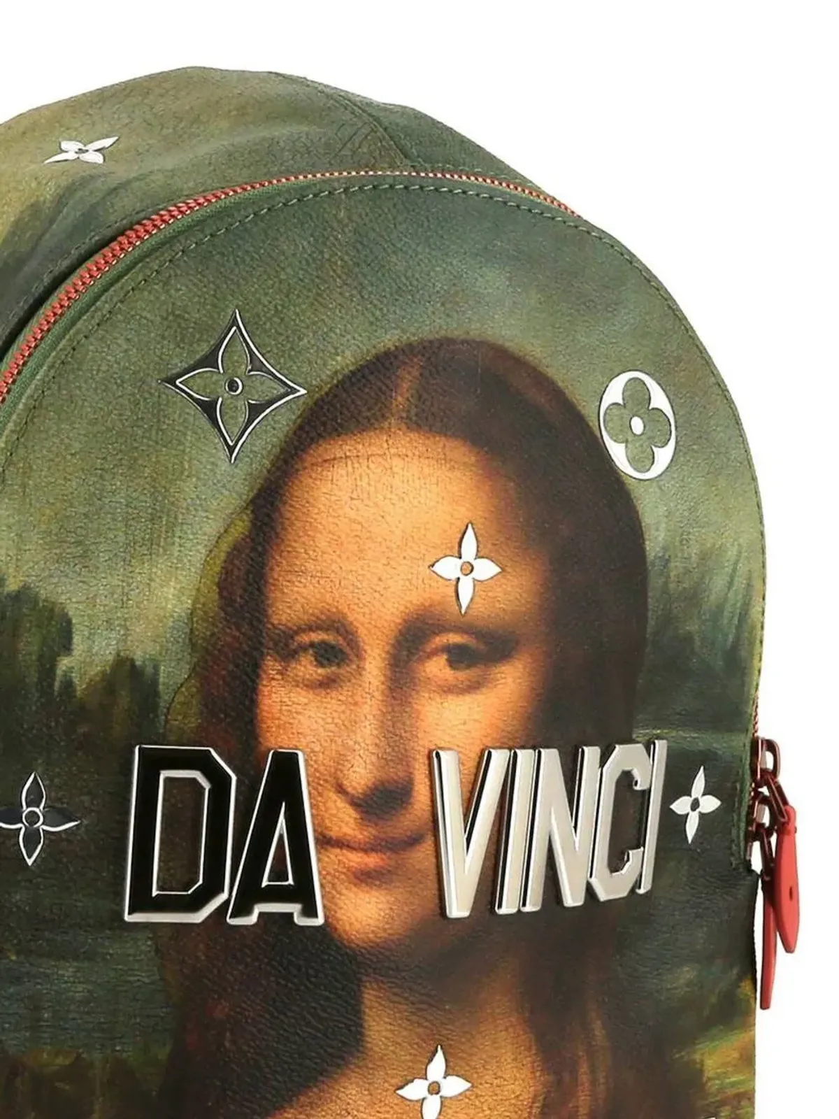 Louis Vuitton Pre-Owned 2017 Jeff Koons Mona Lisa バックパック - 画像4