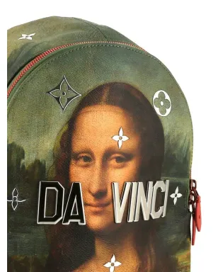 Louis Vuitton Pre-Owned 2017 Jeff Koons Mona Lisa バックパック - サムネイル4