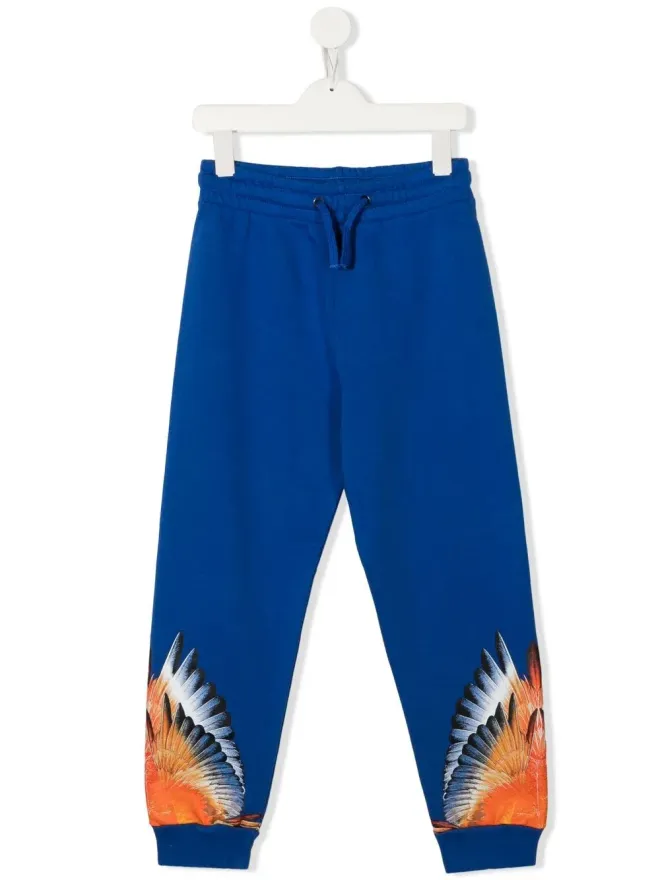 COUNTY OF MILAN KIDS COUNTY OF MILAN KIDS Wingsプリント トラックパンツの商品画像