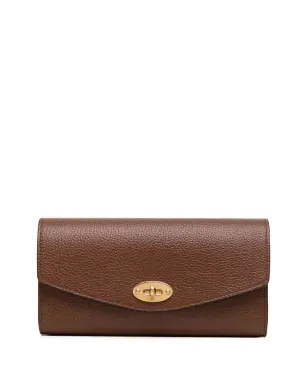 Mulberry グレインレザー ツイストロック・パース - ブラウン - サムネイル1