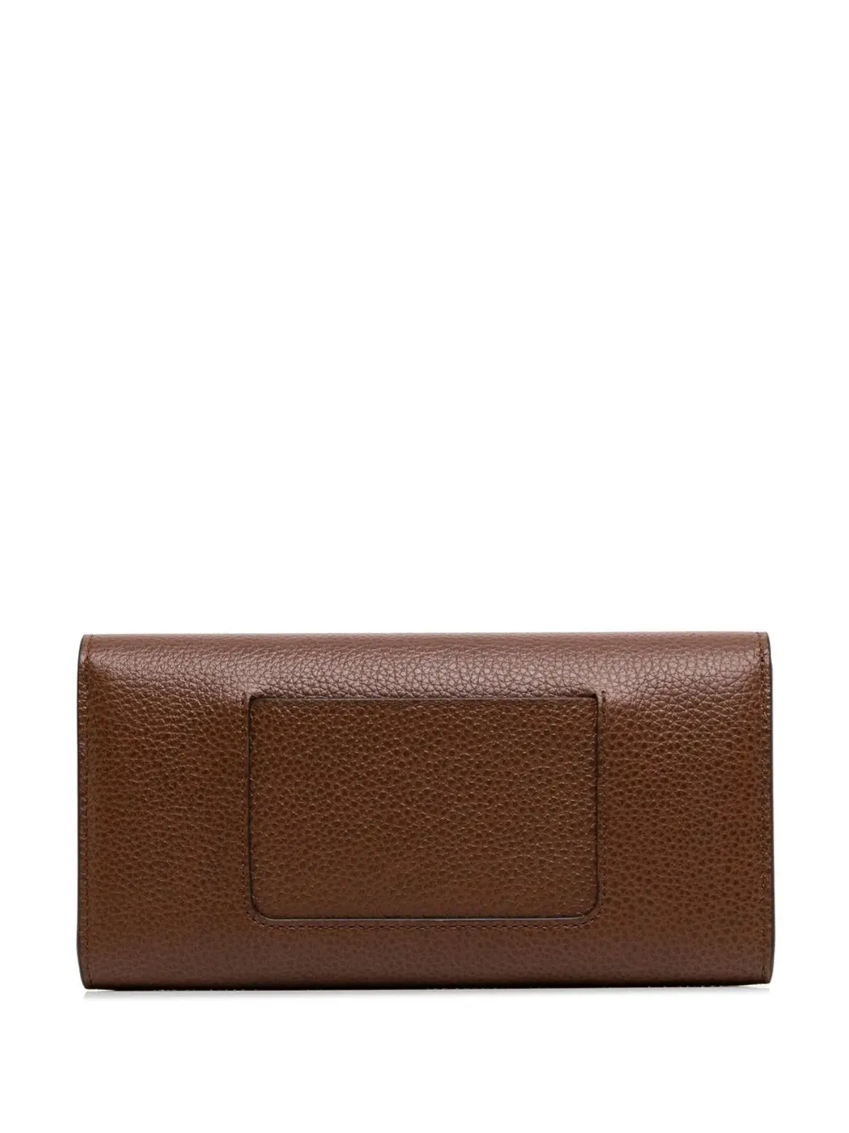 Mulberry グレインレザー ツイストロック・パース - ブラウン - 画像2