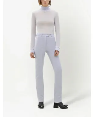 Courrèges ストレートレッグ ヴィニールパンツ - サムネイル2