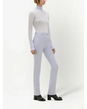 Courrèges ストレートレッグ ヴィニールパンツ - サムネイル3