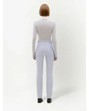 Courrèges ストレートレッグ ヴィニールパンツ - サムネイル4