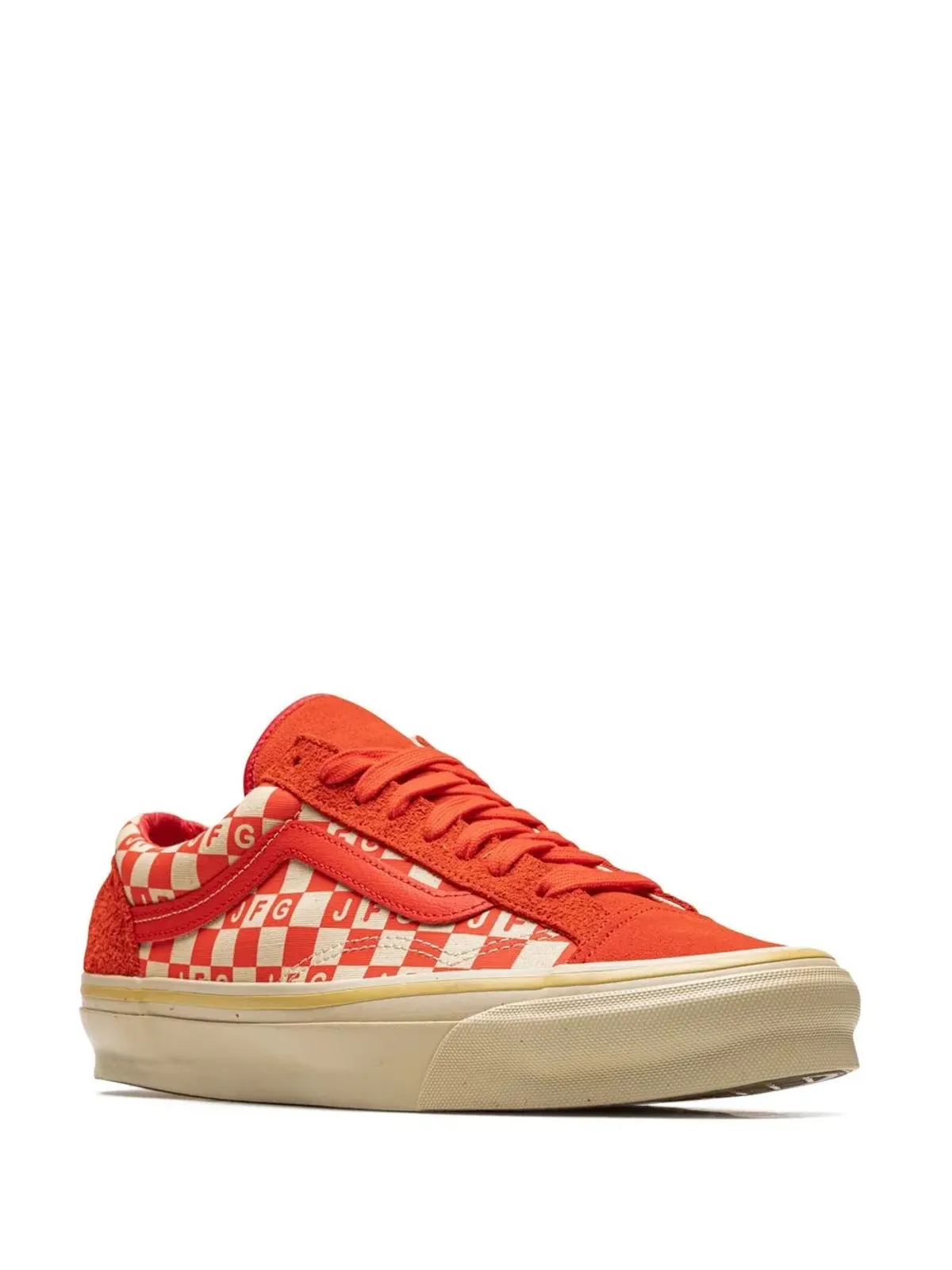 Vans × Joe Freshgoods OG Style Honeymoon Stage Red スニーカー - 画像2