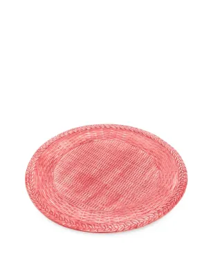 Les-Ottomans 織り模様の磁器皿（4枚セット） - レッド - サムネイル2