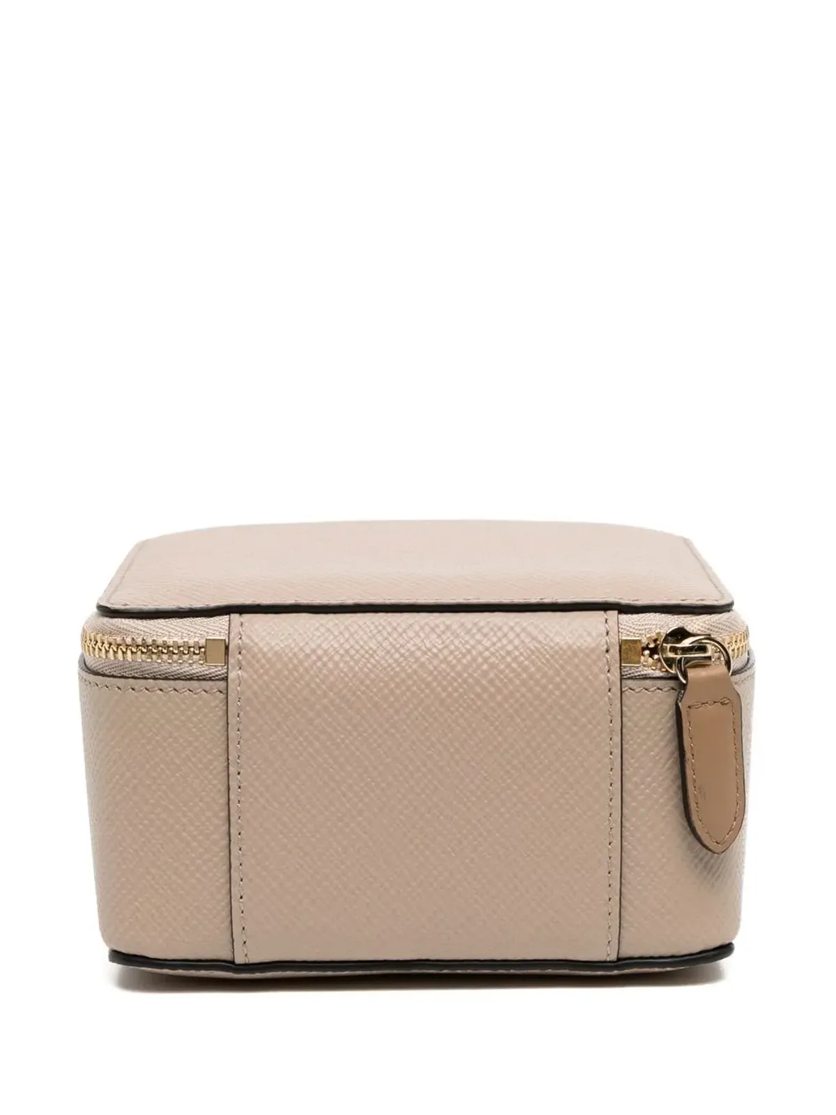 Smythson ロゴスタンプ ジップボックス - Neutrals - 画像2