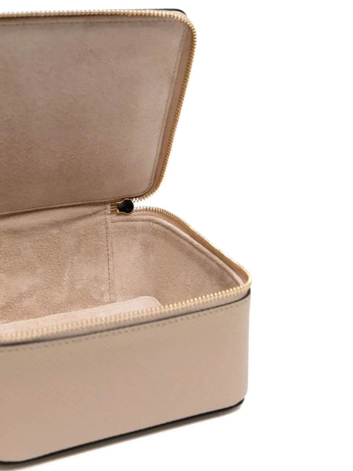 Smythson ロゴスタンプ ジップボックス - Neutrals - 画像4