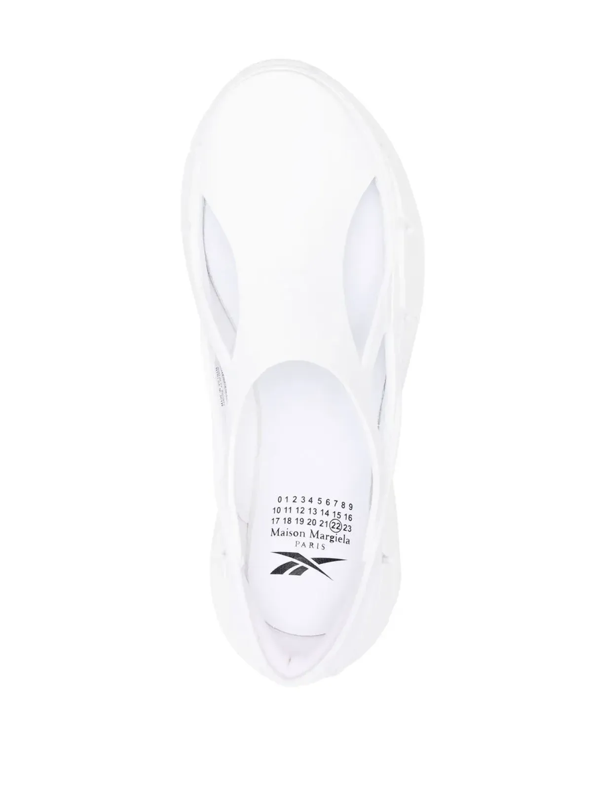 Maison Margiela x Reebok カットアウト・スリップオン・スニーカー - 画像4