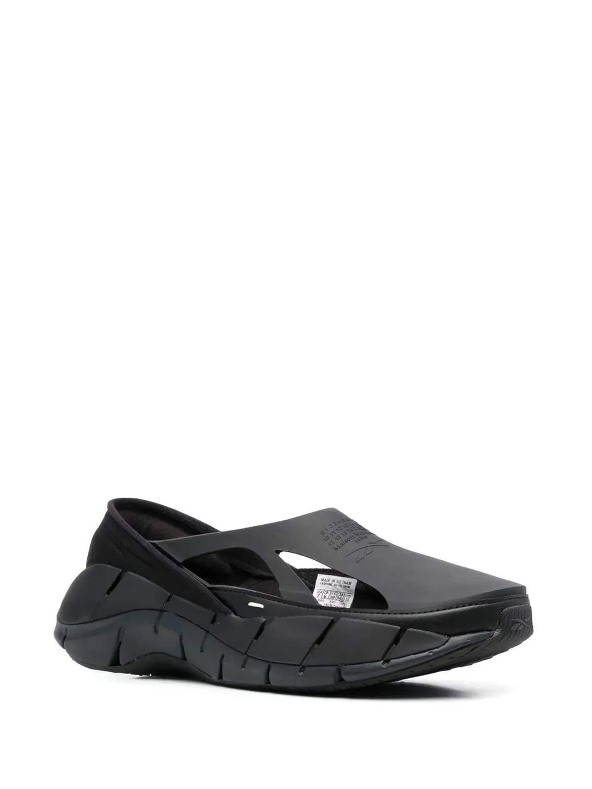 Maison Margiela x Reebok カットアウト・スリップオンスニーカー - ブラック - 画像2