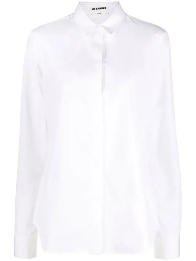 Jil Sander Jil Sander コットン長袖シャツの商品画像