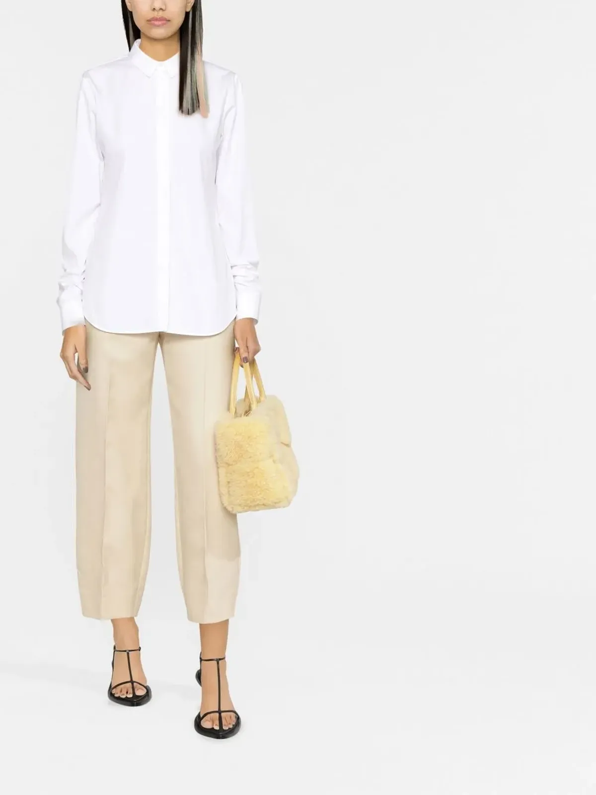 Jil Sander コットン長袖シャツ - 画像2