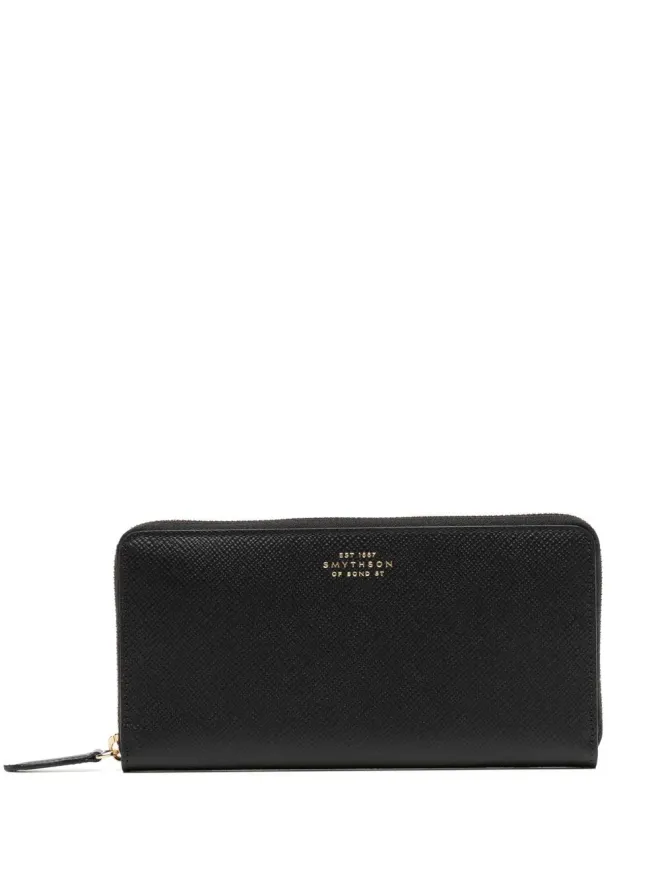 Smythson Smythson ジップ付きレザーパースの商品画像