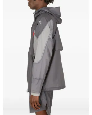 Fila X Slam Jam パネルデザインのフード付きジャケット - サムネイル4