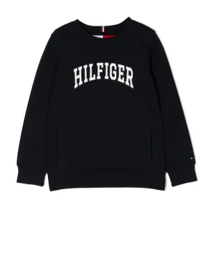 Tommy Hilfiger Junior ロゴプリント クルーネック スウェットシャツ - サムネイル1