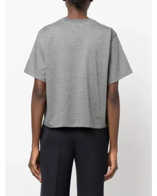 LouLou de Saison クルーネック オーバーサイズTシャツ - グレー - サムネイル4