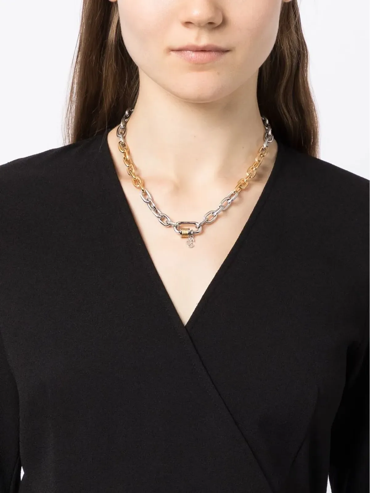 Charriol Forever Lock two-tone necklace - Silver - 画像2