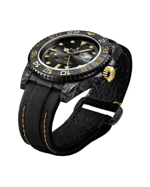 DiW (Designa Individual Watches) ビンテージ カスタム GMT-Master II Golden Speedster ブラック - サムネイル4