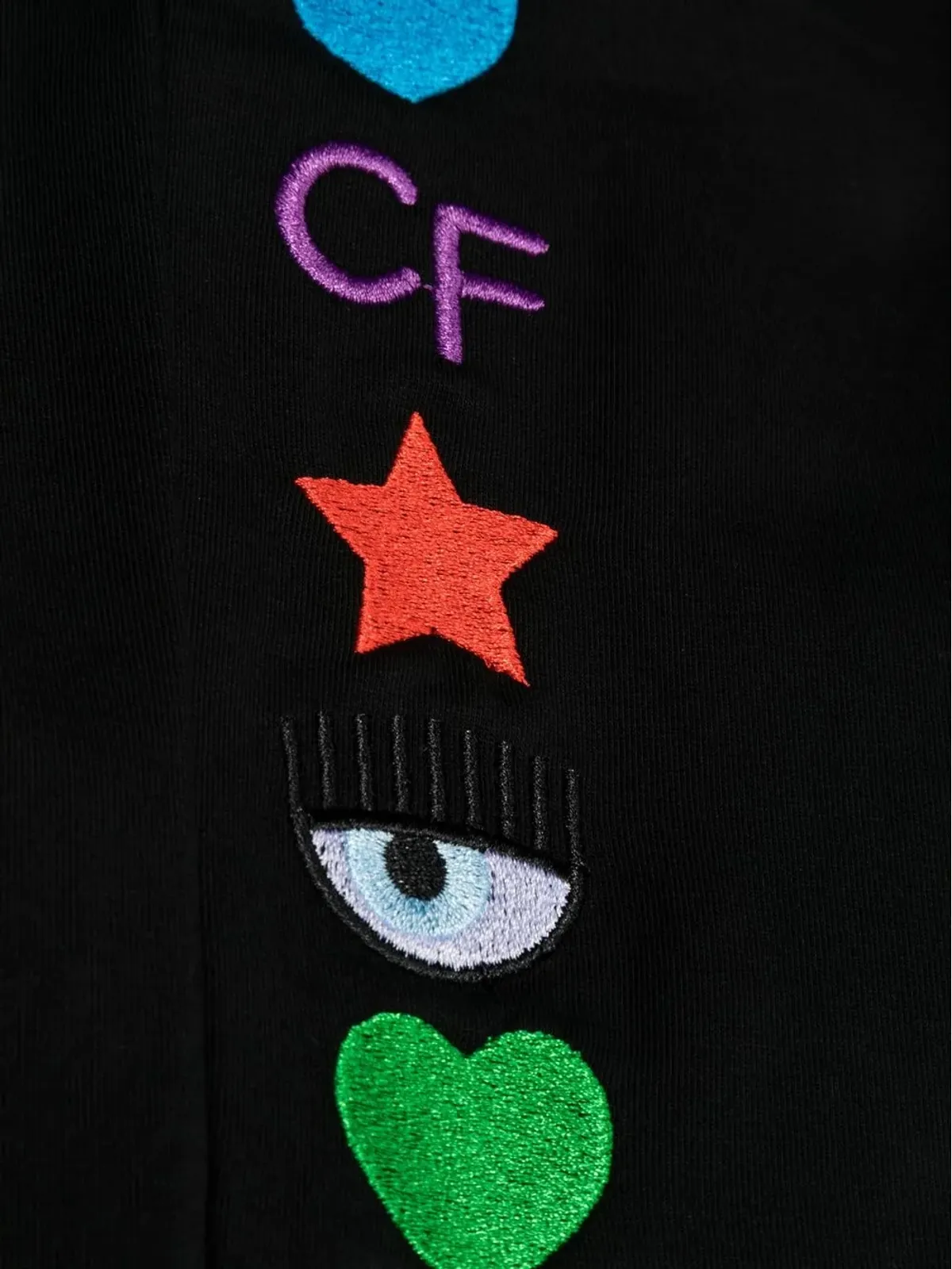 Chiara Ferragni Kids ロゴ刺繍パンツ - 画像3