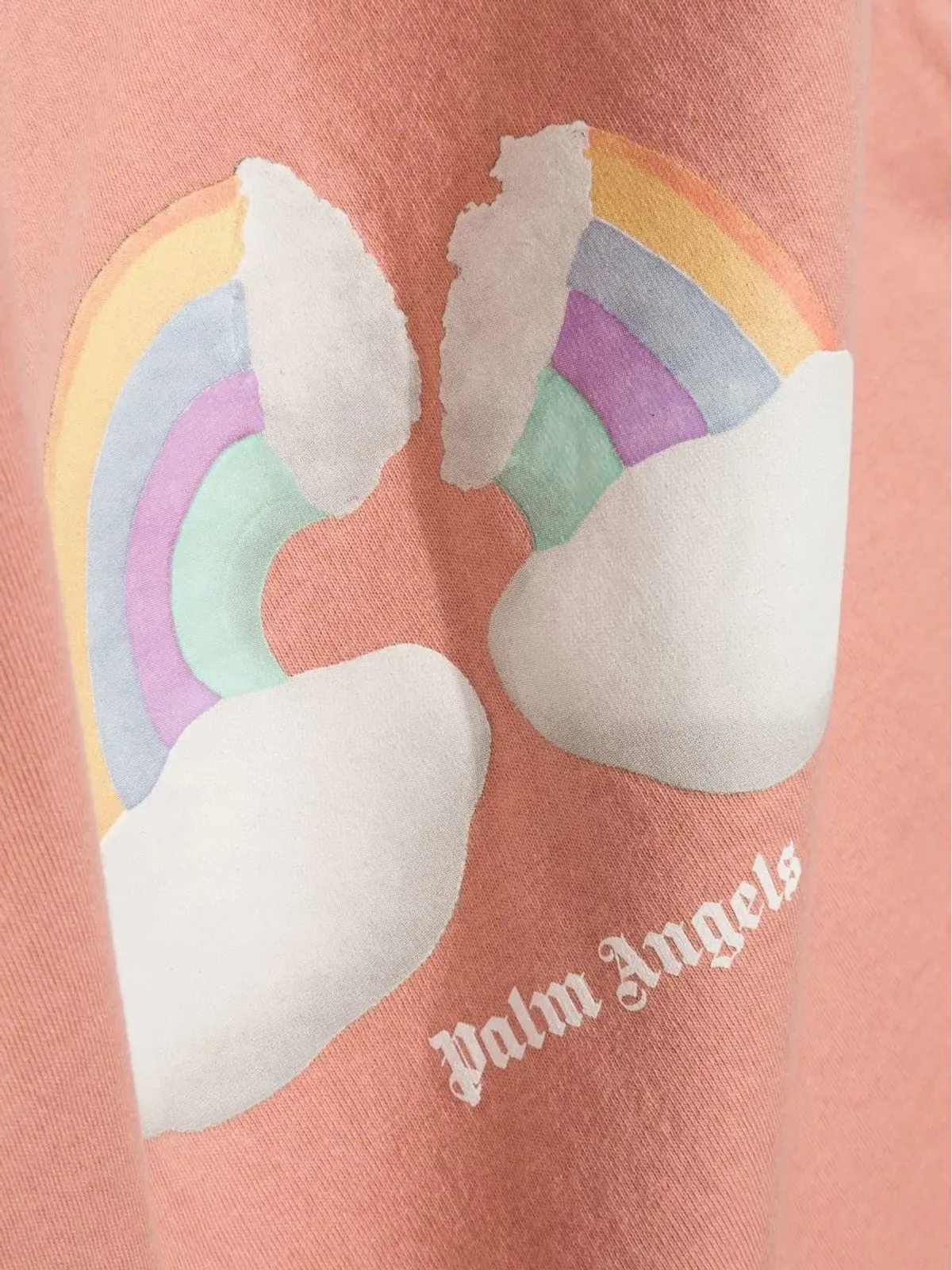 Palm Angels Kids グラフィックプリントコットンTシャツ - 画像3