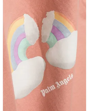 Palm Angels Kids グラフィックプリントコットンTシャツ - サムネイル3