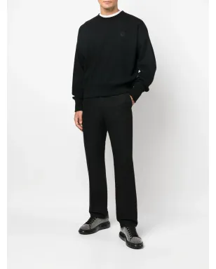 Alexander McQueen ロゴパッチ ウール スウェットシャツ - サムネイル2