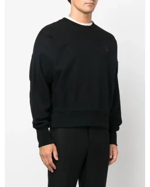 Alexander McQueen ロゴパッチ ウール スウェットシャツ - サムネイル3
