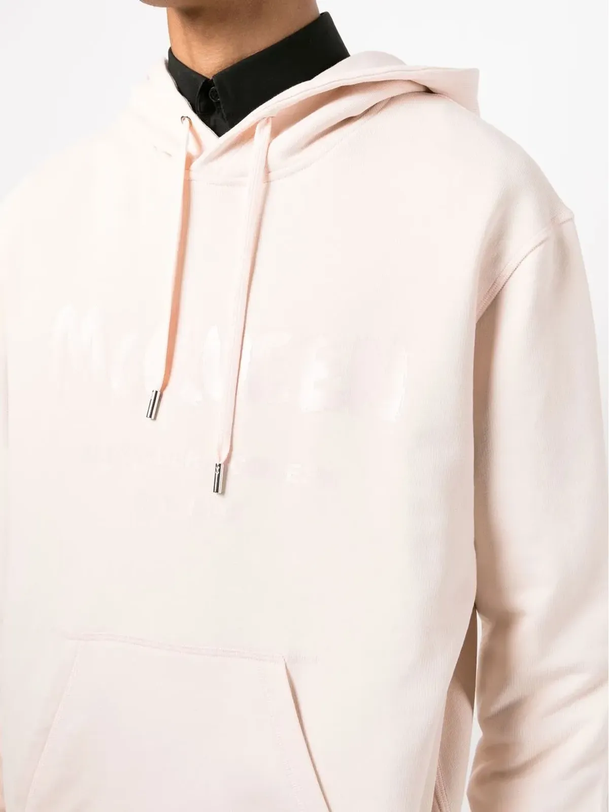 Alexander McQueen グラフィティロゴプリント パーカー - ピンク - 画像5