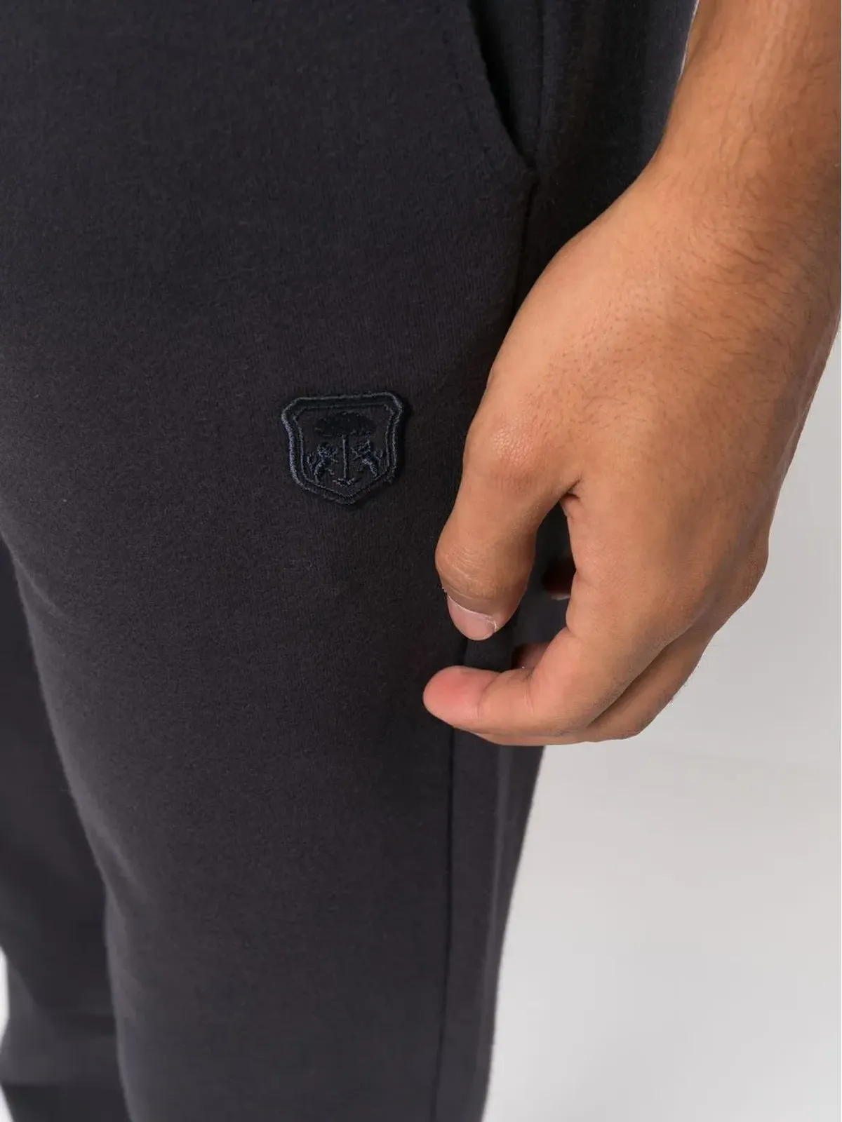Corneliani ドローコード付きスリムカットパンツ - 画像5