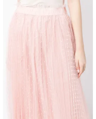 RED Valentino プリーツ入りチュールスカート - Pink - サムネイル5