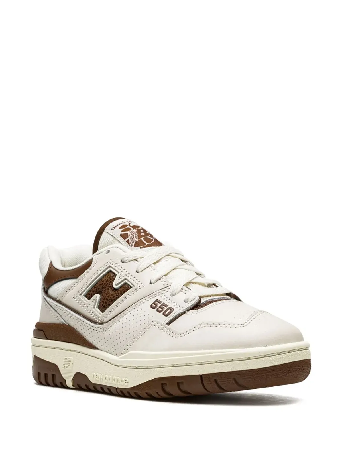 New Balance x Aimé Leon Dore 550 ブラウン スニーカー - 画像2