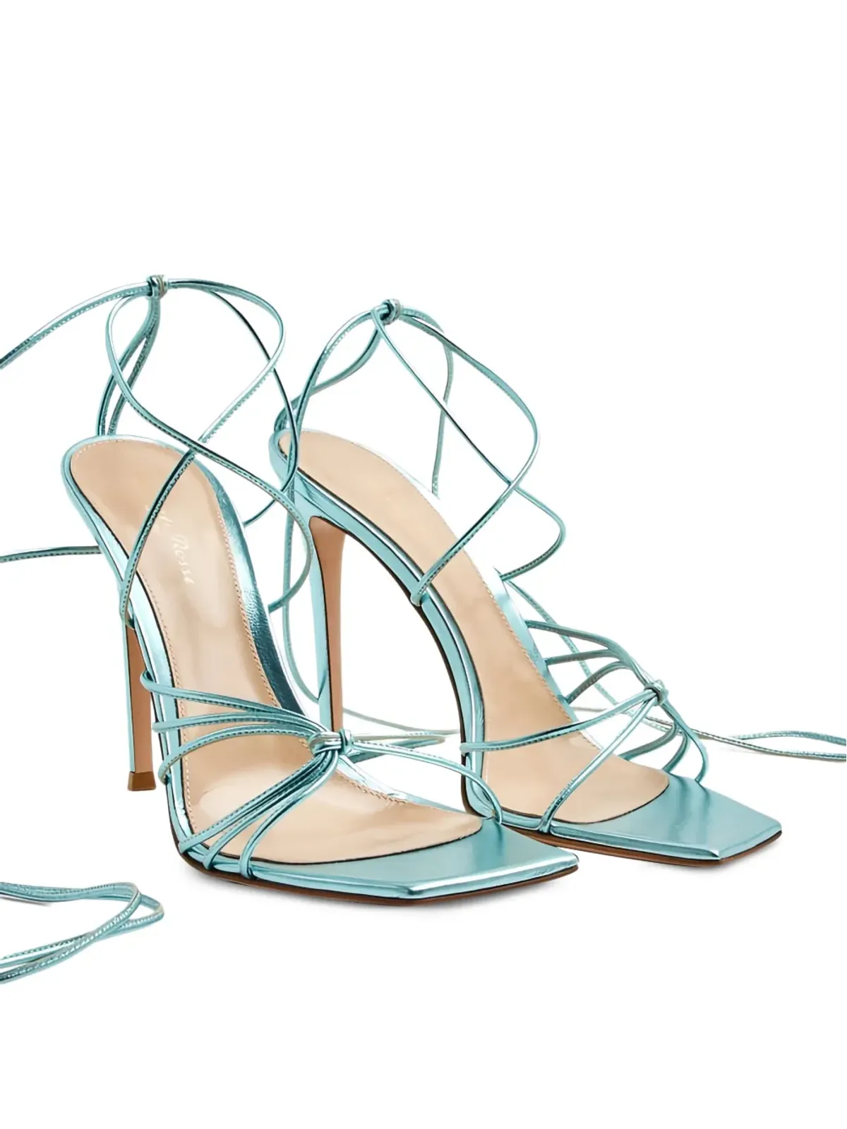 Gianvito Rossi Sylvie レザーサンダル - 画像3