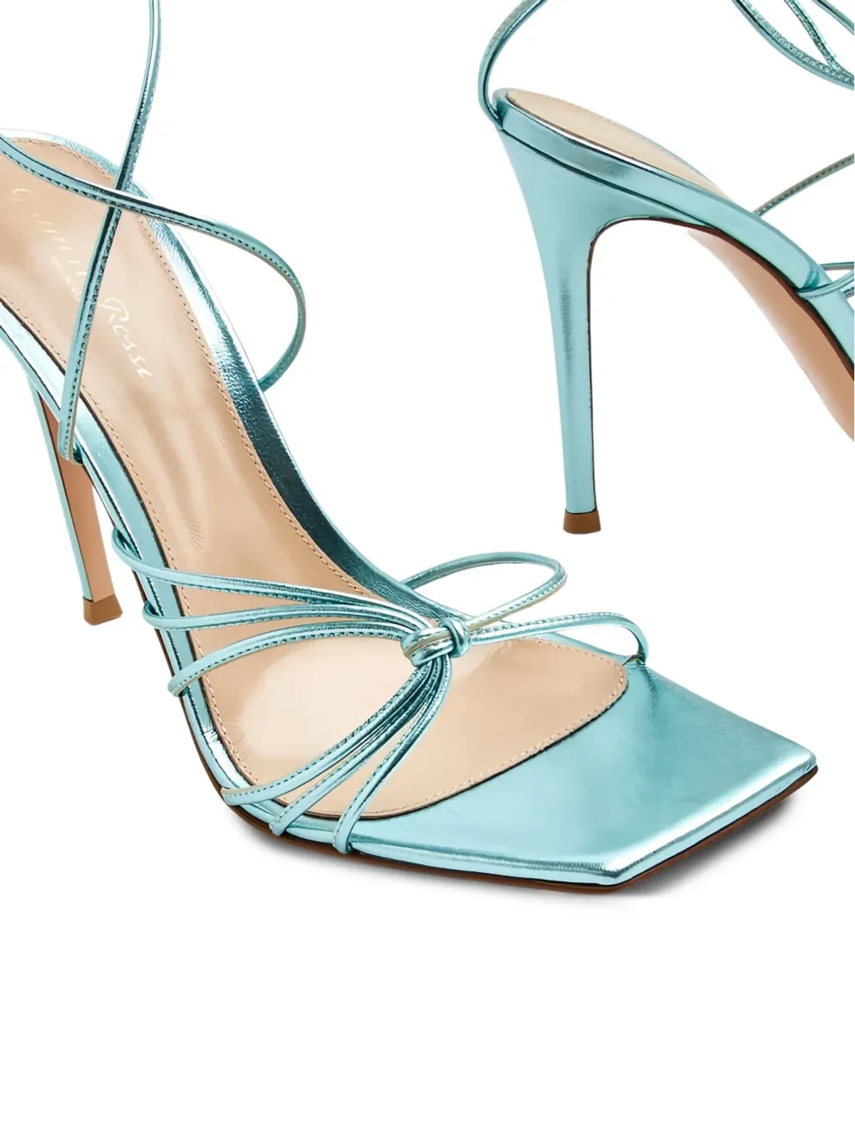 Gianvito Rossi Sylvie レザーサンダル - 画像4