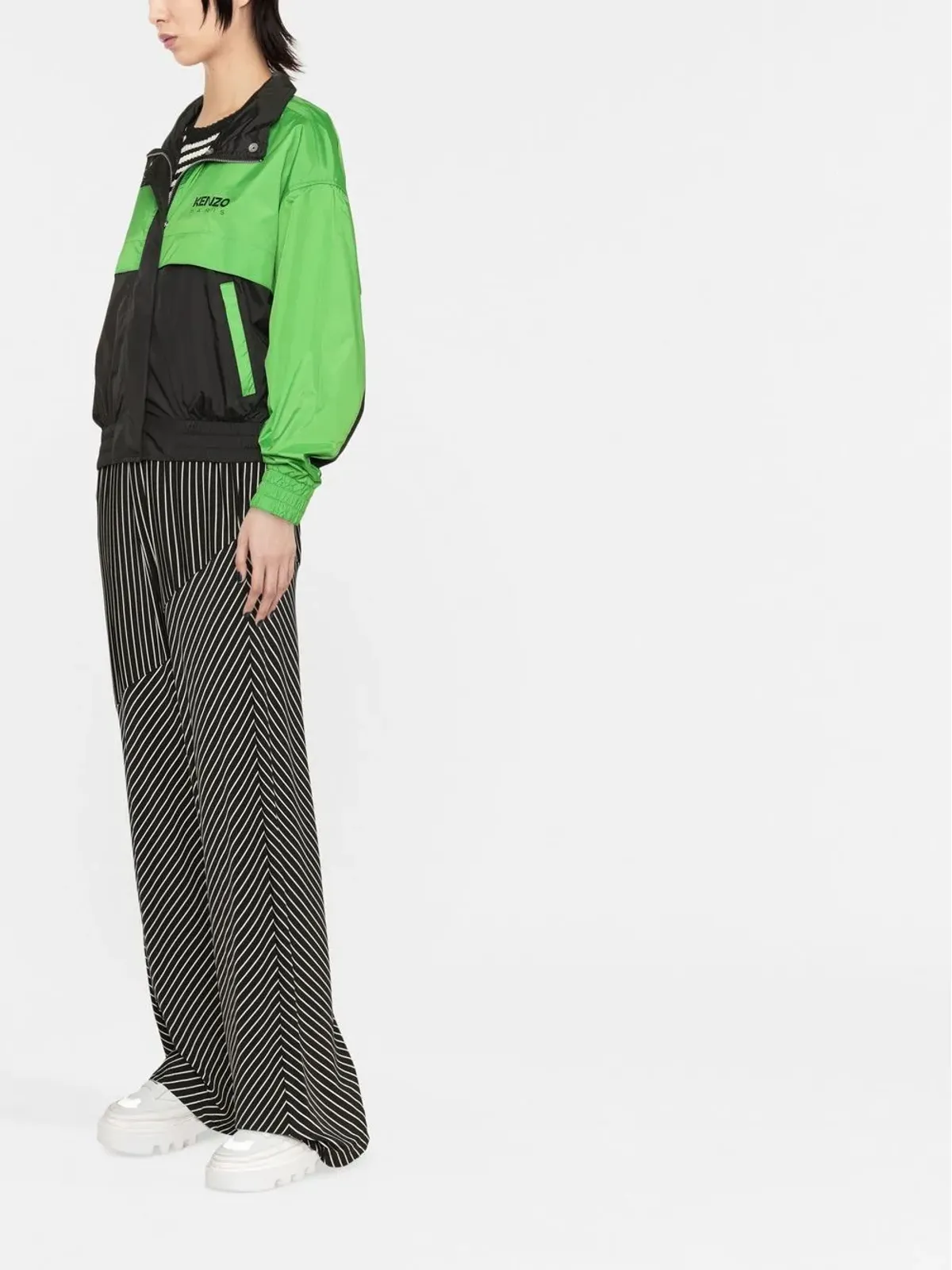 Kenzo ロゴフードジャケット - 画像3