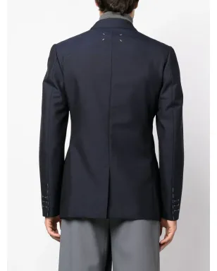 Maison Margiela シングルブレスト・テーラードブレザー ブルー - サムネイル5